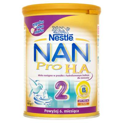 NESTLE MLEKO NAN 400G PRO 2HA