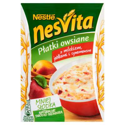 NESVITA PŁATKI JABŁKO-CYNAMON 50G