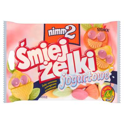 NIMM 2 ŚMIEJŻELKI 100G JOGURT.