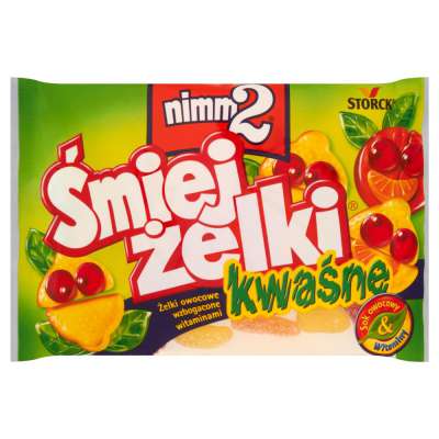NIMM 2 ŚMIEJŻELKI 100G KWAŚNE