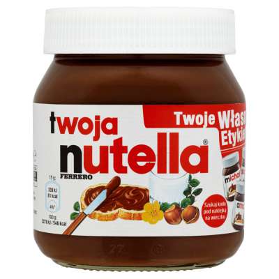 NUTELLA KREM 350G ORZECH