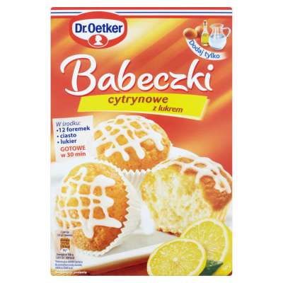 OETKER BABECZKI CYTRYNOWE 389G
