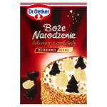 OETKER DEKORACJE Z CZEKOLADY BIAŁEJ 25G