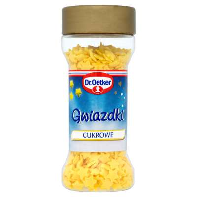 OETKER GWIAZDKI CUKROWE ŻÓŁTE 40G