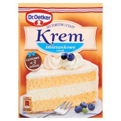 OETKER KREM DO TORTÓW 120G ŚMIETANKA