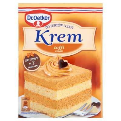 OETKER KREM DO TORTÓW TOFFI 124G