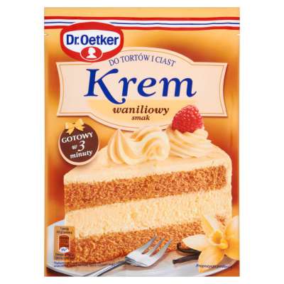 OETKER KREM DO TORTÓW WANILIA 120G