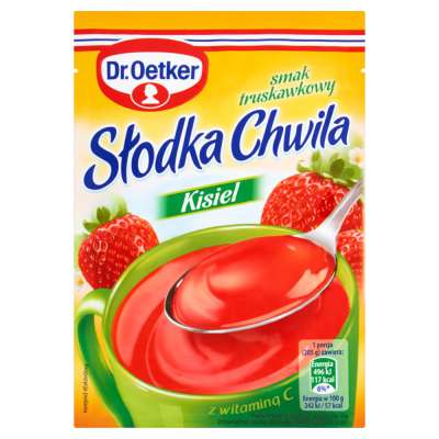 OETKER SŁ.CHW.KISIEL TRUSKAWKA 30G