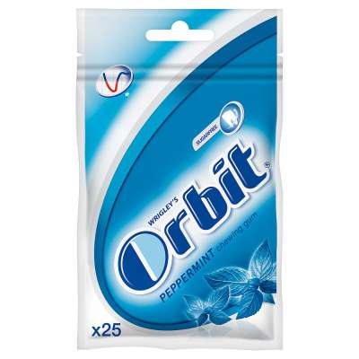 ORBIT PEPPERMINT 25 DRAŻ. TOREBKA