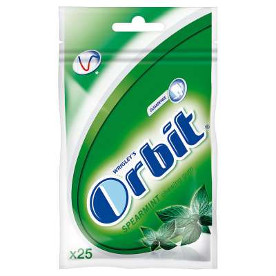 ORBIT SPEARMINT 25 DRAŻ. TOREBKA