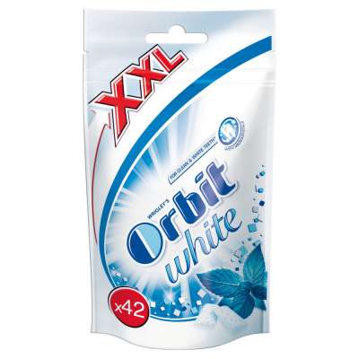 ORBIT WHITE 42DRAŻ. XXL TOREBKA