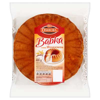 OSKROBA BABKA WANILIOWA 350G