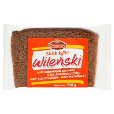 OSKROBA CHLEB WILEŃSKI KROJONY 330G