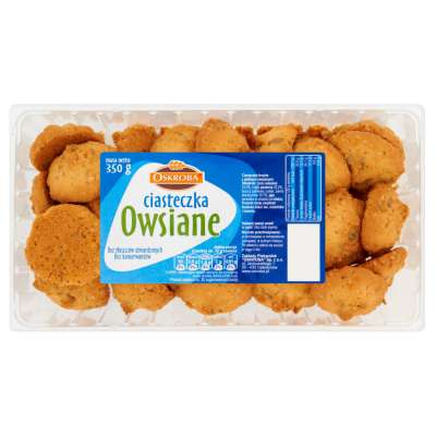 OSKROBA CIASTKA OWSIANE 350G