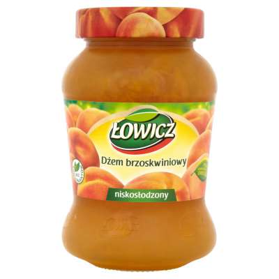 ŁOWICZ DŻEM BRZOSKWINIOWY 450G