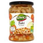 ŁOWICZ FLAKI WOŁOWE W ROSOLE 580G