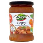 ŁOWICZ KLOPSY W POMIDORACH 580G