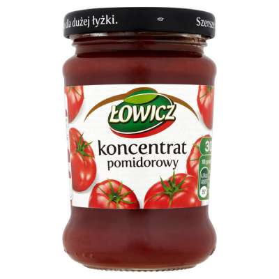 ŁOWICZ KONCENTRAT POMIDOROWY 190G