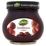 ŁOWICZ KONFITURA WIŚNIOWA 240G