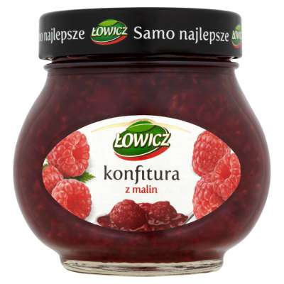 ŁOWICZ KONFITURA Z MALIN 240G