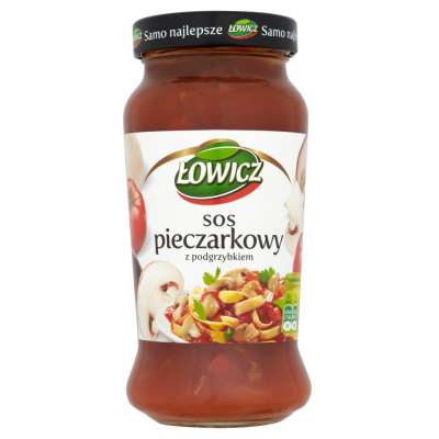 ŁOWICZ SOS PIECZARKOWY 520G