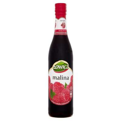 ŁOWICZ SYROP 0,44L MALINA