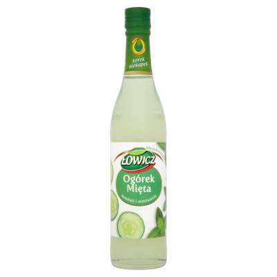 ŁOWICZ SYROP OGÓREK MIĘTA 440ML