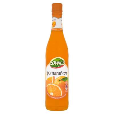 ŁOWICZ SYROP POMARAŃCZA 440ML