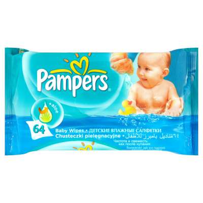 PAMPERS CHUSTECZKI BABY 64'S