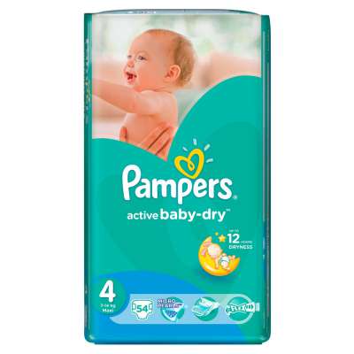 PAMPERS PIELUCHY 4 MAXI 7-18 KG 54SZT.