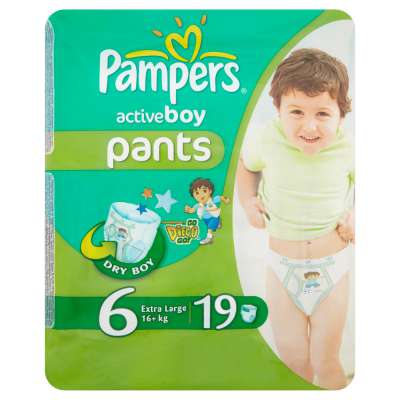 PAMPERS PIELUCHY LARGE 19SZT