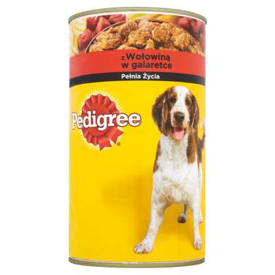 PEDIGREE PUSZKA 1200G Z WOŁOWINĄ
