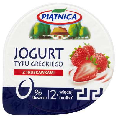 PIĄTNICA JOGURT GRECKI TRUSKAWKA 150G