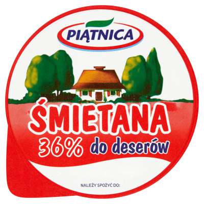 PIĄTNICA ŚMIETANA 36% 200G