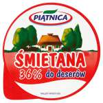 PIĄTNICA ŚMIETANA 36% 200G