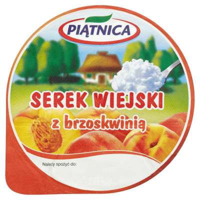 PIĄTNICA SEREK WIEJSKI BRZOSKWINIOWY 150G