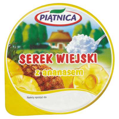 PIĄTNICA SEREK WIEJSKI Z ANANASEM 150G