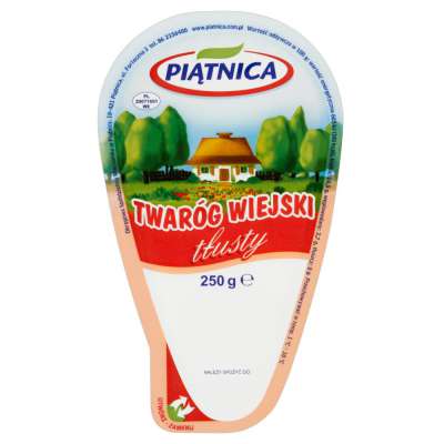 PIĄTNICA TWARÓG TŁUSTY 250G