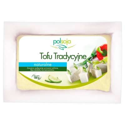 POLSOJA TOFU MARYNOWANE 180G NATURALNE