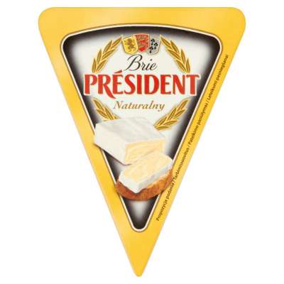 PRESIDENT BRIE SER PLEŚ 125G NATUR
