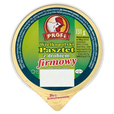 PROFI PASZTET DROBIOWY FIRMOWY 131G