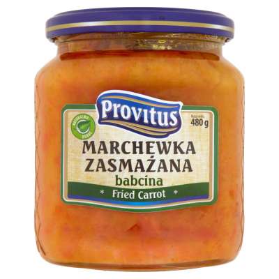PROVITUS MARCHEWKA ZASMAŻANA 480G