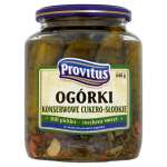 PROVITUS OGÓRKI 640G CUKERO/SŁODKIE