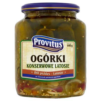 PROVITUS OGÓRKI 640G LATOSIE