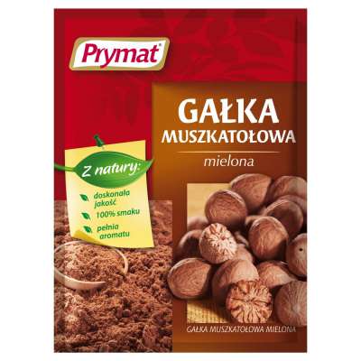 PRYMAT GAŁKA MUSZKAT. MIELONA 10G