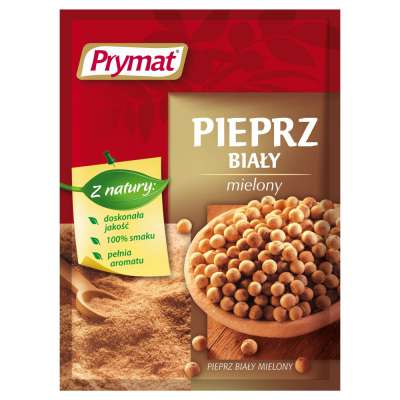 PRYMAT PIEPRZ 15G BIAŁY MIEL.