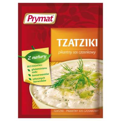 PRYMAT TZATZIKI SOS CZOSNKOWY