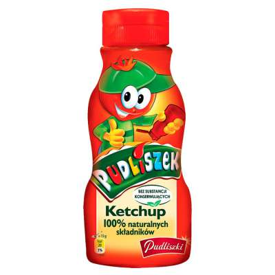 PUDLISZKI KETCHUP DLA DZIECI 320G