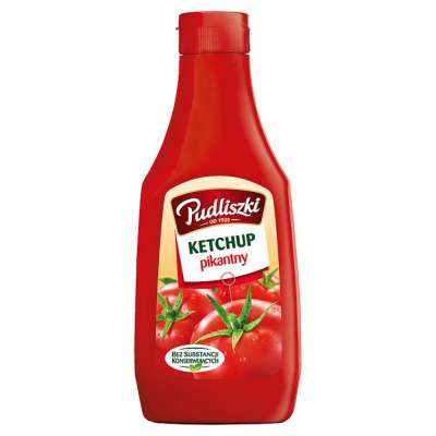 PUDLISZKI KETCHUP PIKANTNY 480G