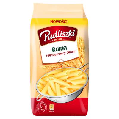 PUDLISZKI MAKARON DURUM RURKI 500G